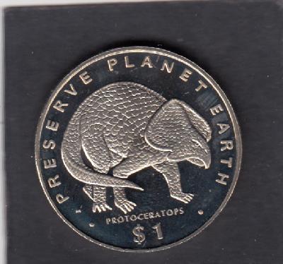 Beschrijving: 1 Dollar  PROTOCERATOPS